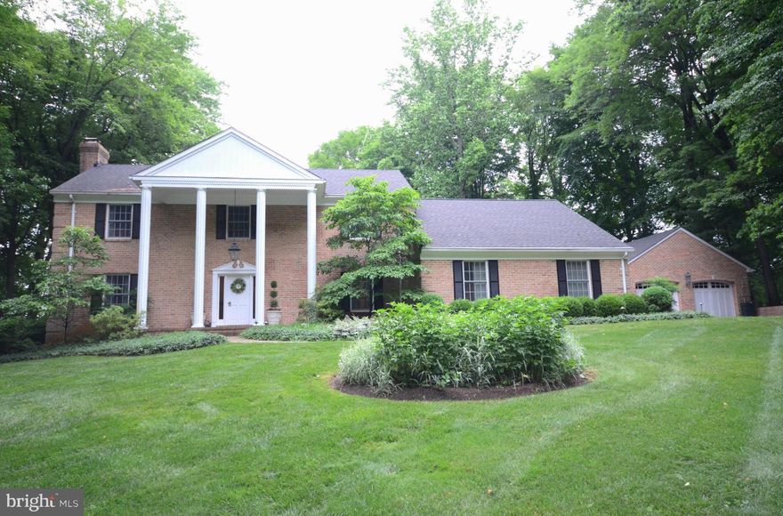 Handsome Georgian colonial, perched near Loch Raven reservoir and conveniently located. So many fabulous amenities, you must come visit! Gourmet cook's kitchen, saltwater pool and a putting green to mention a few. Yes, this is paradise. Bathed in sunshine, yet surrounded by lush greenery. It is a place that rewards all the senses. A place you can now call home.