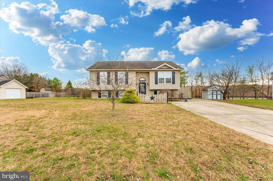 Welcome to this charming 3-bedroom, 2-bath split-foyer home tucked away on a cul-de-sac in the heart of Emmitsburg! The main level features two spacious bedrooms, including a primary suite with a private bath and walk-in closet, while the kitchen opens to the dining area and a large addition that serves as the main living room and leads to a screened-in porch—perfect for relaxing or entertaining. The lower level includes an additional bedroom, a laundry area, a rough-in for another bath, and an unfinished space ready for storage, a workshop, or future living space. Outside, enjoy a nice-sized yard complete with a shed and outbuilding, plus a newer HVAC system for peace of mind. Conveniently located near Mount St. Mary’s University, restaurants, shopping, and commuter routes—this home offers the perfect blend of comfort, function, and location. Don’t miss it! **Eligible for up to a $10,000 grant with a local lender**