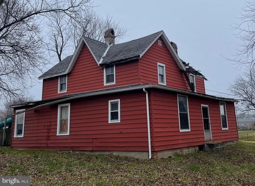 Investment Opportunity! House needs full renovation - Current structure is not habitable.  This major fixer-upper is a diamond in the rough, ready to be transformed into a stunning masterpiece. There is a large hole in the roof and the second story has caved in. Cash or construction loan only - will not pass regular conventional or FHA financing.  The property is being sold completely as-is and where-is and will not be cleaned out prior to closing.  Please do not go to the property without giving notice.