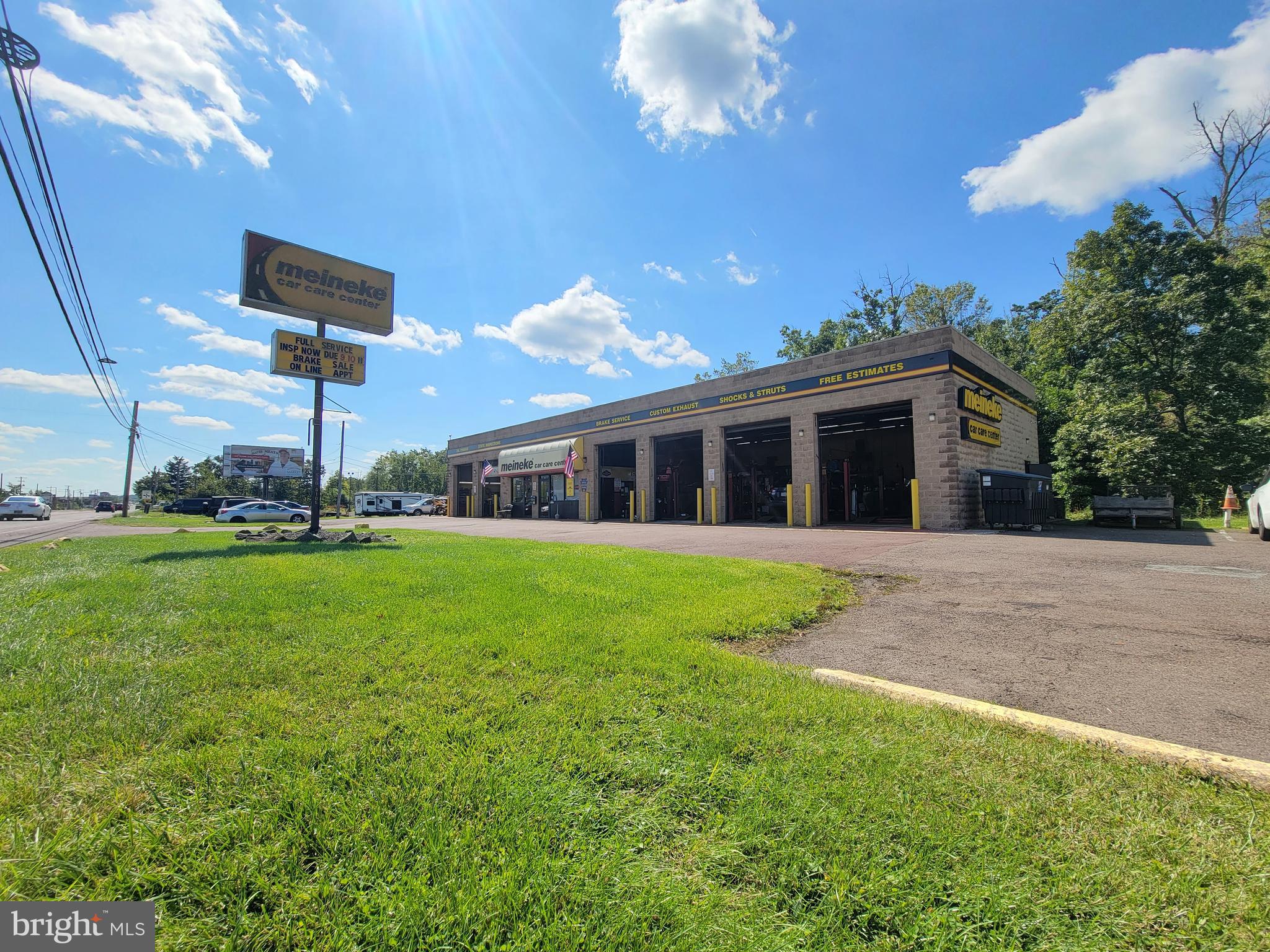 DO NOT DISTURB BUSINESS.
Fantastic opportunity to own this +/- 4,104 SF auto repair garage that is now available for sale. This impressive building features 6 bay doors with a 12-foot height, three ADA restrooms, a clear height of 14 feet, a waiting area, and two private offices. The building will be sold with all the equipment and inventory, such as car balancing machines, six-car lifts, and much more. The inventory list will be provided during the due diligence period. The garage is located on heavily traveled RT 309 with an (AADT) Annual Average Daily Traffic count of 39,000 vehicles per day across the street from Richland Plaza Shopping Mall, Wells Fargo, Mavis Discount Tire, Ciocca Hyundai of Quakertown, and many more national and local tenants within a mile of this garage. The building is well-maintained by the current owners and easily visible on RT 309.
Take advantage today of this turn-key opportunity.
