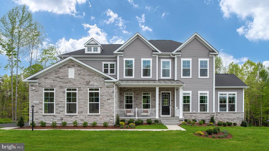 Stunning New Construction Single Family Model Home: This home offers a luxury, and modern design with 5 bedrooms, 6 full bathrooms, and 1 half bath. The main level impresses with an open concept layout with soaring 10ft ceilings, creating an airy, inviting atmosphere. At the heart of the home is a true chefs kitchen featuring a massive 13'x7' island, high end GE Profile appliances, a spacious walk-in pantry - ideal for everyday living and entertaining. Indoor, outdoor living with a cozy covered rear porch with a fireplace and open it up for entertaining with a 12' accordion door! A charming front porch adds curb appeal and a welcoming touch, while the walk out basement offers endless potential and full-sized windows for natural light! The Basement offers a stunning open feel with a wet bar, full bath finished media room, and rec area. This home has designer finishes including a designer primary bath with a free-standing soaking tub and big walk-in shower, spacious bedrooms and closets throughout, and a 3-car side entry garage.