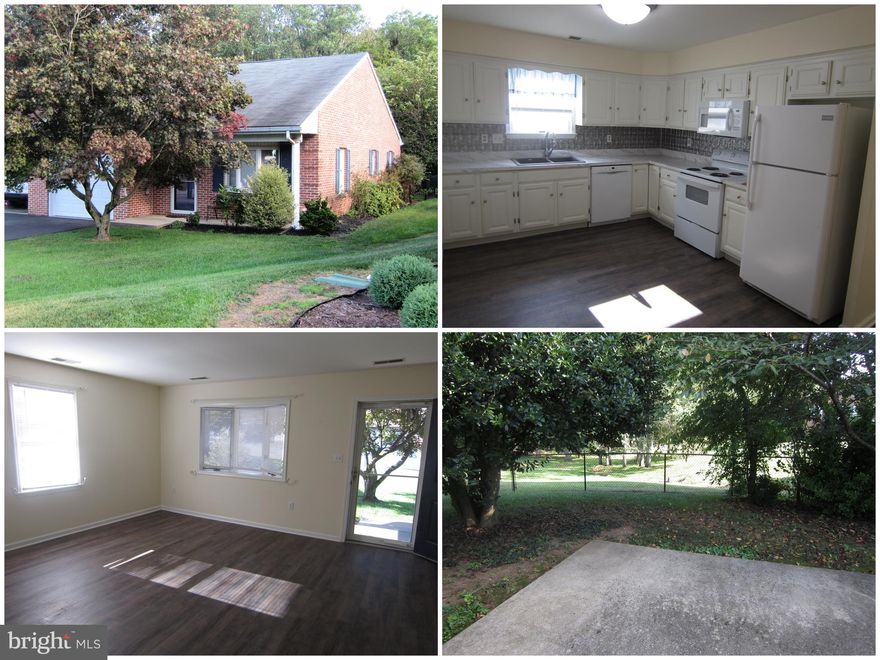 Welcome to  18017 Putter Drive. This 2 bedroom, 1.5 bath 1 car garage one level home is one level living at it's finest. It has been updated and the updates include: both baths (large walk-in shower), appliances,  luxury vinyl plank flooring, washer, dryer, oven,  built-in microwave, garbage disposal,  kitchen (counters, sink and faucet) and it has been well taken care of. It's end of group location backing to open space gives it much privacy and a country feel. The luxury vinyl plank flooring will be effortless to maintain. Your fenced back yard with patio will be enjoyed by your friends/family and your dog.  The  hot water heater, asphalt driveway and garage door are newer as this home is in excellent condition.  There is even a floored attic above the garage for storage. This home is located on a quiet cul-de-sac and is convenient to rte 70 and 81. There are no city taxes and a very low HOA fee. This home is a must see.