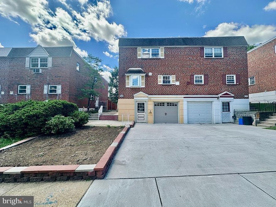 Welcome to 746 Susquehanna Rd – a well-maintained twin home offering 4 spacious bedrooms, 2.5 bathrooms, and a host of modern upgrades completed from 2018 to 2024.
Situated just steps from Pennypack Park, local bus stops, and a children's playground, this home offers both tranquility and convenience in the desirable Fox Chase/Burholme area.
The second floor features four generously sized bedrooms and two full bathrooms. The first floor includes a bright living room, an updated kitchen with a dining area, a newly added balcony, and a convenient half bath. The finished basement offers a spacious entertainment room, a dedicated laundry area, and direct access to a one-car garage
The property has been significantly improved over the years, including full bathroom renovations, kitchen upgrades, new garden landscaping, a rebuilt balcony, and a newly paved parking area. With nearly $50,000 in total upgrades, a detailed list of renovations has been uploaded along with the LPD and SPD forms. This move-in-ready home is perfect for families or investors seeking a high-potential property in Northeast Philadelphia. 
The property is being sold in 'As-Is' condition, and the listing agent has a disclosed relationship with the owner
Don’t miss this rare opportunity—schedule your showing today!