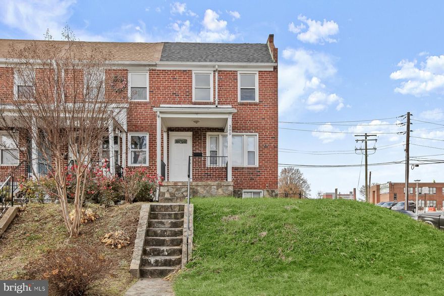 Come tour this beautifully updated end of row town home!!  New flooring throughout - LVP on the main and upper floor and new carpet in the lower level.  Freshly painted in neutral colors.  3 bedrooms and 2 full baths.   Updated kitchen with large peninsula and gas cooking.  Covered front and back porches!  Huge Parking Pad is a bonus!!  Conveniently located near Interstate 95, Canton, Fells Point, John Hopkins Bayview and plenty of Restaurants.  Make an offer before this one is gone!