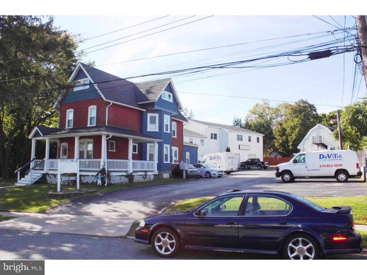 Beautifully maintained mixed use investment property in central Havertown location. This large property consists of 3 buildings with 17 total rental units (6 apartments, 6 warehouses, 5 offices) and 28 parking spaces. New roof (2016) on rear building, house roof (2009), new boilers (2014) for house apartments and new boilers (2016) for rear apartments. The offices pay a fraction of the utilities being serviced by one HVAC unit while the remaining 12 units are all separate utilities. Coin operated laundry for extra income. Great opportunity for a user owner or as a pure income producing investment. Documents available - commercial property information sheet, income/expense and plot plan.