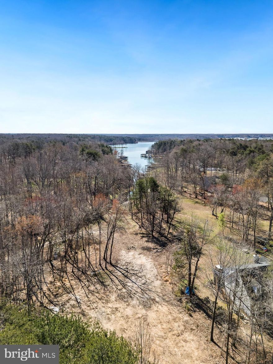 Rare opportunity to own a 2-acre homesite at Lake Anna featuring both water access and water views—the perfect setting to build your dream home or weekend retreat.

This property is fully prepped and ready to build. The homesite has already been cleared, saving significant time and upfront cost, and the land has been successfully perc tested. In addition, preliminary work has already been completed with engineers, including home layout mock-ups, giving buyers a major head start in the building process.

Enjoy the best of Lake Anna living with easy access to the water, while still having the space, privacy, and flexibility that comes with a full 2-acre parcel.

Whether you’re looking to build now or hold as an investment, opportunities like this—build-ready land with water access and views—are becoming increasingly limited in the Lake Anna market.

Contact your agent for additional details, engineering insights, and next steps.