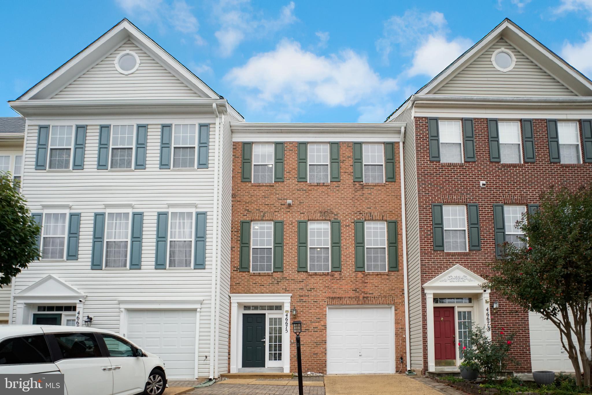 Gorgeous Brick Townhouse with Upgrades Throughout! Step inside to a welcoming foyer with ceramic tile
flooring, leading to a bright recreation room and a beautifully renovated first-floor shower. The heart of the home features a newly renovated kitchen with a stunning full-wall backsplash, a spacious center island perfect for family gatherings, and luxury hardwood flooring that flows seamlessly through the main and upper levels. Elegant two-tone wood stairs add a stylish touch. The spacious master suite boasts vaulted ceilings, a walk-in closet, and a dual-sink vanity. Enjoy outdoor living with a private deck and shaded patio—ideal for relaxing or entertaining. Perfect for commuters, this home offers quick access to Fairfax County Parkway, Route 28, and the Dulles Toll Road.