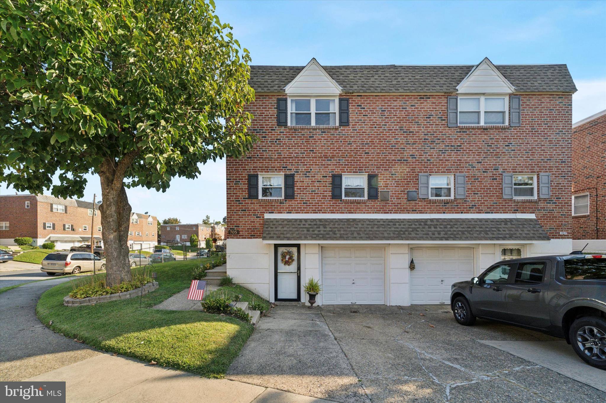 Nestled on a corner lot in the sought-after Montclair section of Fox Chase, this 4-bedroom, 2.5-bathroom colonial twin delivers the perfect combination of comfort, space, and modern convenience. With over 1,700 sq/ft of living space, this home offers an inviting layout designed for both everyday living and entertaining. Step inside and to your left, you’ll find a bright and welcoming living room, an ideal space to gather, relax, or host guests. To the right, a spacious formal dining room sets the stage for holiday dinners and special celebrations. Just beyond, the updated kitchen features sleek stainless steel appliances, abundant counter space for meal prep, and plenty of cabinetry to keep everything organized. A convenient half bath completes the main floor. The second floor features a primary suite with its own ensuite private bath, plus three spacious bedrooms with ample closets and a modern hall bath with tub/shower combo. The fully finished basement offers incredible versatility with two distinct living areas, perfect for a second entertainment room, home gym, office, or playroom. A dedicated laundry closet adds everyday convenience. Natural light streams in through large sliding glass doors that lead directly to the rear and side yard, where a private patio creates the perfect setting for morning coffee, summer BBQs, or simply unwinding outdoors. Living in Fox Chase means enjoying a charming, tree-lined community with easy access to parks, trails, and city conveniences. You’re just minutes from Pennypack Park’s scenic trails, Fox Chase Farm, and Burholme Park for outdoor recreation. Everyday amenities—shopping, dining, and neighborhood cafés—are nearby, plus quick access to public transportation and major roadways make commuting into Center City or the suburbs a breeze. With its generous layout, corner lot placement, and prime location, 705 Arnold Street is ready to welcome you home.
