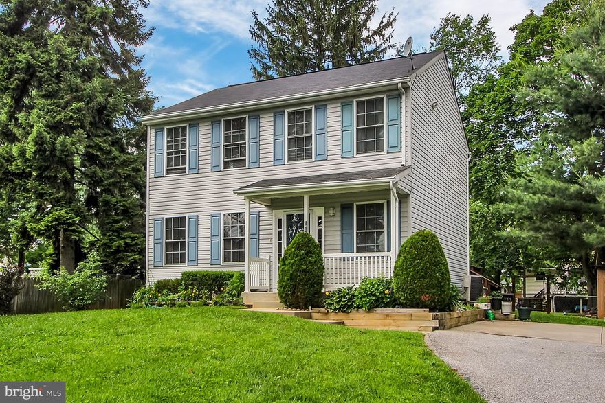 Price Reduced!   Nice 3 bedroom 3.5 bath Colonial. Master bath and walklin closet. Kitchen has tile flooring sliders to deck with steps to level backyard. Basement is finished with large family room , storage,  separate office that could be used as bedroom, and full bath  Lots of storage plus shed.   Sits back from road providing large front yard.