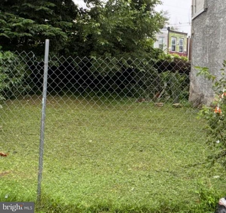 Vacant buildable lot in rapidly developing Carroll Park! RSA-5 zoning, measuring 16′ × 55′ (880 sq ft / 0.02 acre)—perfect for rowhome construction. Ideal location near transit, schools, and neighborhood amenities, all with low annual taxes of just $208 (2025). Priced to move at $25,000, this lot offers rare affordability plus exceptional opportunity. Great for investors or owner-builders ready to capitalize now—bring your offer!!