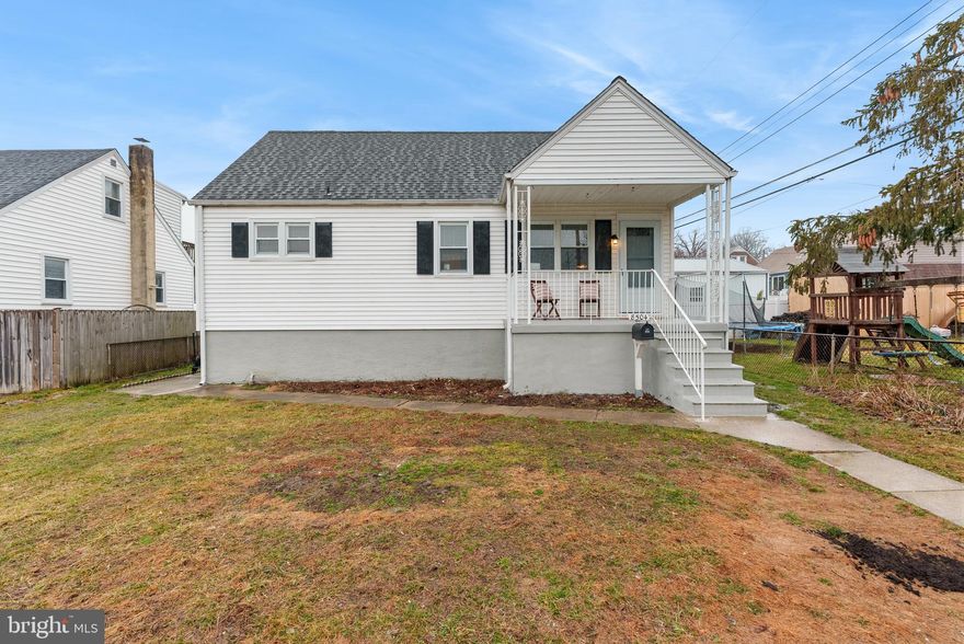 Charming Cape Cod tucked away on a quiet dead-end street, offering comfort, updates, and flexible living space. The updated kitchen provides modern convenience and easy access to the side yard—perfect for outdoor dining, gardening, or everyday use.

The main level features two bedrooms and a full bath, while the upper level offers a spacious private primary bedroom retreat. The finished walk-out basement expands the living space and includes an additional full bath, making it ideal for a family room, guest space, home office, or recreation area. The basement also leads directly to a bright sunroom, creating a great spot to relax and enjoy views of the backyard.

Located on a peaceful dead-end street with minimal traffic, this home offers privacy while still being conveniently close to shopping, dining, and commuter routes.