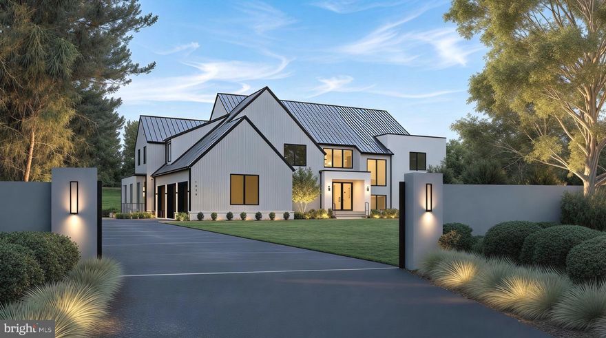 Nestled in the heart of Great Falls, this modern transitional masterpiece, designed by Harrison Design and constructed by Palladio & Co., offers an unparalleled living experience. With a dynamic, open floor plan bathed in natural light, it effortlessly 
blends traditional elegance with contemporary convenience.  Spanning approximately 9,545 square feet across three meticulously finished levels, this architectural gem is a designer’s dream, featuring state-of-the-art finishes and thoughtfully curated details throughout.
As you step inside, your eyes are naturally drawn through the space, guiding you toward the level manicured green lawn at the back. The grand two-story vaulted foyer is highlighted by a sculptural curved-rail staircase and elegant designer lighting, 
setting the tone for the entire home.  The kitchen is a chef’s delight, featuring a statement 48” AGA range, paneled 
appliances, and a striking stone island, with a spacious scullery kitchen designed for prep work. The great room, centered around a linear gas fireplace with a floating hearth, creates a cozy and inviting atmosphere. The sun-soaked casual TV/morning room features floor-to-ceiling retractable glass sliders, seamlessly blending the interior with the outdoor living space and framing views of trees and nature. The expansive covered outdoor areas and patio are perfect for both intimate evenings and seasonal gatherings, with the potential to add a pool, spa, grill station, outdoor fireplace, or fire pit. The main level also features a formal dining room, a luxurious owner’s suite with a spa-inspired bath complete with a dual sink vanity and Graff fixtures, a home office, and a convenient mudroom leading to the oversized attached three-car garage with 
two EV chargers, adding both function and elegance to the space.
On the upper level, the exceptional primary suite offers a serene sanctuary with a freestanding soaking tub, a curbless glass-enclosed shower with fluted tile, and heated radiant floors. Multiple walk-in closets and a dedicated makeup center 
complete this retreat. This floor also includes three additional ensuite bedrooms, each with custom tile baths, a laundry room and abundant storage for linens.
The lower level is designed for relaxation and entertainment, featuring an open recreation room with ample natural light and easy access to the yard. The full wet bar, complete with a tall wine cooler and refrigerator, sets the stage for hosting, while the separate gym/exercise room provides an ideal space for fitness. The home theater or optional golf simulator room is pre-wired and ready for enjoyment and a private ensuite craft room (or 6th bedroom) adds the finishing touch to this floor. An optional elevator can also be added for convenience.  Every detail has been thoughtfully crafted, with custom design elements throughout.  This exceptional home offers the perfect balance of serene living in Great Falls with easy access to fine dining, shopping, and more.  Prospective buyers are encouraged to reach out to Listing Team to inquire for further information about the distinctive features and key specifications of this remarkable property and schedule a tour.  Make sure to refer to the Documents section for th eBrochure and Floor Plans.