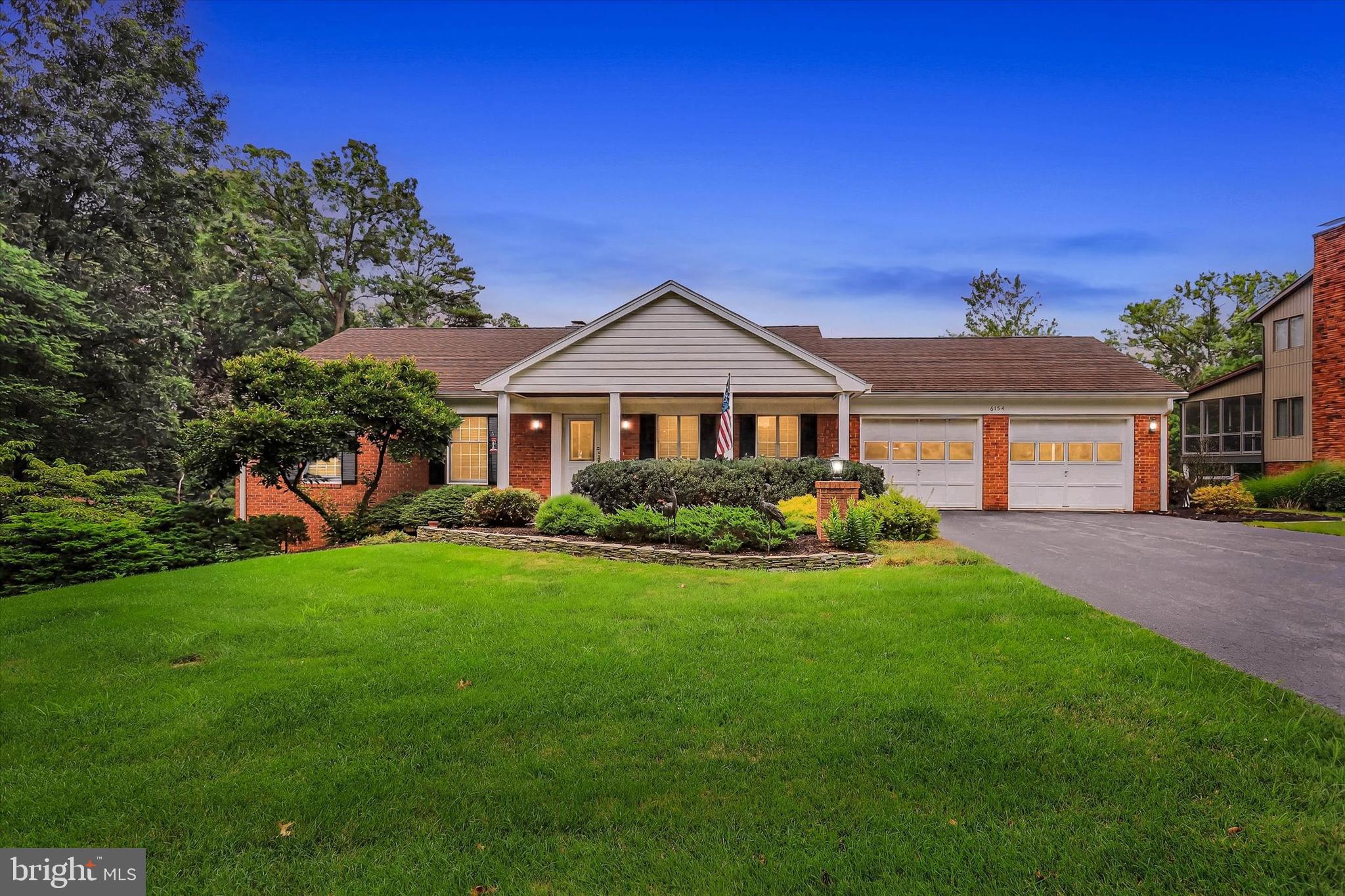 Stunning all-brick ranch home with breathtaking views in award winning Penn National Community! Home sits along the 14th tee of the Founders Golf Course and offers exquisite mountain, golf course, and lake views to the East. Main level includes 3 bedrooms, 2 full bathrooms, large front living room, sunroom, family room with wood burning fireplace open to kitchen and dining room. Fully finished walkout lower level offers an office or 4th bedroom, full bathroom, laundry room, workshop, and 2 storage rooms. Patio access from lower level. Tiered deck along the back of the property for endless entertaining and relaxation opportunities. Property has been fully renovated with striking natural hickory hardwood floors, updated bathrooms, fresh paint throughout, and a fabulous new kitchen featuring quarts counters. Large 2 car garage with epoxy flooring and pull-down storage. Remote controlled blinds. New A/C unit, new boiler, radon mitigations system, and all new appliances in 2020. Lovely walkable community offers 36 holes of 4-star golf, outdoor pool, tennis/pickleball, yoga, community garden, 40 + social clubs, restaurant/bar, and so much more!!