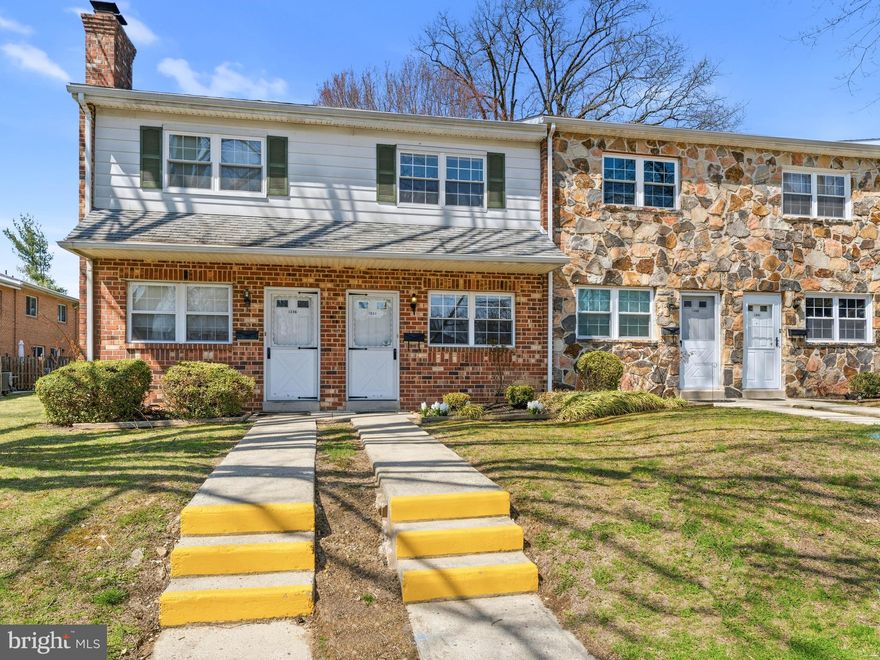 Beautifully updated and truly move-in ready, this inviting townhouse blends comfort, style, and convenience in one perfect package! Freshly painted throughout and featuring brand new carpeting and stylish vinyl flooring, every space feels bright, clean, and refreshed.

The first floor welcomes you with a warm and spacious family room that flows seamlessly into the dining area—creating an ideal layout for both everyday living and entertaining. From the dining area, sliding glass doors lead to a private rear patio, offering the perfect spot to unwind or host guests. The kitchen is thoughtfully designed with abundant cabinet and counter space and comes fully equipped, including a refrigerator.

Upstairs, you’ll find two generously sized bedrooms, a wide hallway, and a full bath. The finished basement provides even more versatile living space—perfect for a media room, home office, or gym—and features a convenient powder room, a separate laundry area with washer and dryer, and plenty of storage.

Ideally located near shopping, major highways, Philly airport and public transportation, this home offers both everyday ease and accessibility.

Don’t miss your chance to own this beautifully updated home—schedule your showing today! Home is also protected with a 1 Year Home Warranty