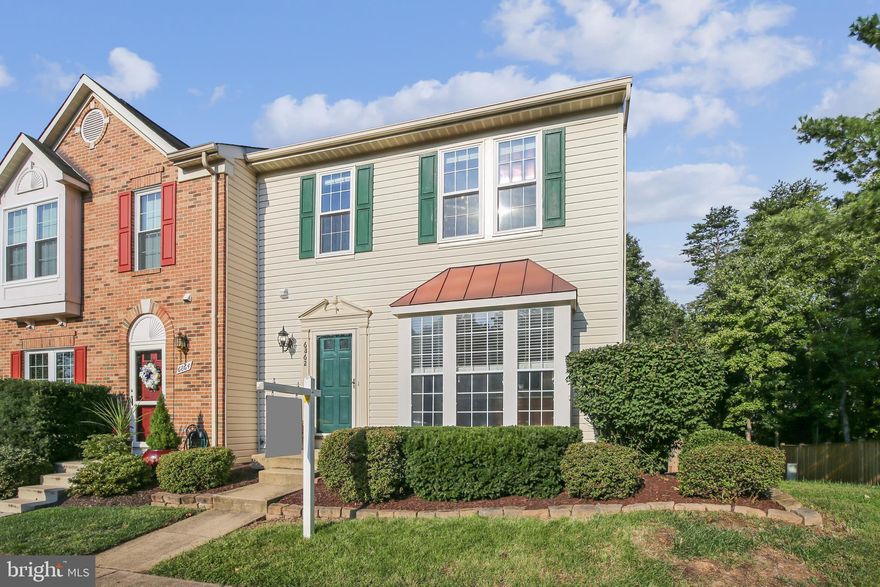 LOCATION, AMENITIES & PRIVATE setting backing to WOODS! Enjoy all that Compton Village has to offer in this MOVE-IN ready three level End Unit Townhome ** Freshly painted TOP to BOTTOM ** Open & Spacious Living/Dining room and Eat-In Kitchen with SS appliances ** HARDWOODS on Main Level, Stairs and ENTIRE Upper Level ** Upper Level features Two Spacious Bedrooms with UPDATED attached baths & a walk-in closet with custom shelving ** The Lower Level offers a generous Recreation Room w/Fireplace, a Third Bedroom/Bonus room, a Full Bath and a walkout to a Fully Fenced yard ** And you are sure to Enjoy the Deck with stairs to the lower level patio- did I mention it BACKS to TREES? ** There are two Assigned Parking Spaces and Visitor parking in front of the home ** Community amenities include a Club House, Pool, Tennis Courts and Walking Trails to Pond & Park ** ALL of this is conveniently located to Rt. 28, I66, Shopping & Restaurants.  WELCOME HOME!
