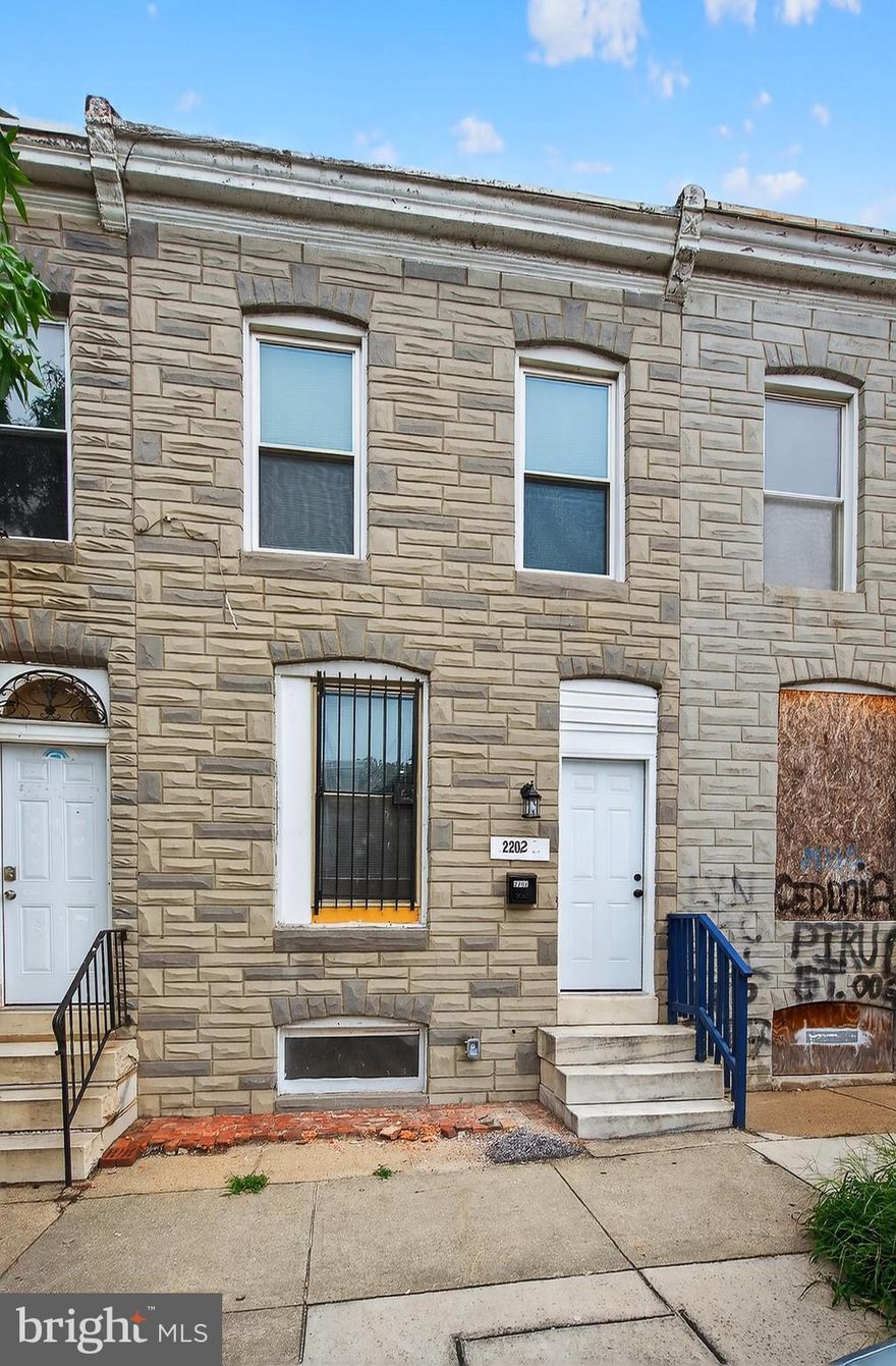 Welcome to 2202 Ashton St! This recently remodeled townhouse in Baltimore City’s Carrollton Ridge neighborhood is a great opportunity for both investors and first-time homebuyers. Major updates with 3 bedrooms and 1 Full bath and new electrical, a brand-new HVAC system, and fresh carpet throughout—providing peace of mind with the most important components already taken care of.

The unfinished basement offers plenty of storage space now, with the potential to be finished in the future to add additional living space and increase value.