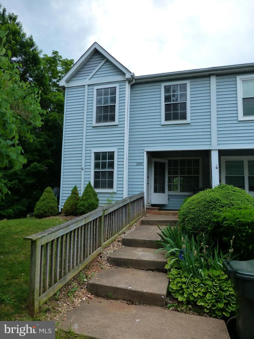 Great opportunity! End unit townhome with 3 bedrooms 1 1/2 Baths! Full unfinished basement offers room to expand. Property is offered in "AS IS" Condition. Conveyance by Special Warranty Deed.