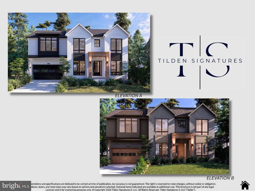It is a rare find to stumble upon a property that doesn’t force you to settle, but 5626 Knollwood  Drive is exactly that exception. Built by Tilden Signatures II, LLC—a team bringing over 50 years of experience and a track record of 3,000+ homes across the DC Metro area—this residence offers the kind of seasoned craftsmanship that puts an investment at ease. Rather than another cookie-cutter spec house, this is a massive 7-bedroom, 6.5-bathroom architectural canvas spanning three finished levels, intentionally left open for your final decisions. The layout is remarkably fluid, featuring a sun-drenched main floor with a private in-law suite and a lower level complete with a rec room, flex space, and a full guest suite. You have the unique opportunity to collaborate directly with the builder to hand-pick every finish and upgrade, ensuring the home evolves perfectly with your lifestyle and is backed by a solid 10-year builder warranty.