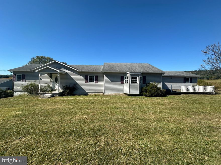 RANCHER IN THE COUNTRY! This nice country home is located in a private location with beautiful views of the surrounding farms and land. Situated on 2.2± acres it is a nice ranch home which features 2 bedrooms, 2 bathrooms, kitchen, dining room, living room, family room, laundry room, full partially finished basement, 2-car attached garage, and 2-car detached garage! Just minutes from Fairfield, and Waynesboro, PA! This property will be offered at auction on Monday November 10, 2025 @ 3:00pm. The List price in no way represents a minimum, starting, or acceptable bid.

This property will be offered in a multi-parcel auction, allowing buyers the option to purchase Tract 1, Tract 2, Tract 3, any combination of the tracts, including all three together.

Tract 1: Rancher on 2.21± Acres
Tract 2: 11.15± Acre building lot, perc approved site
Tract 3: 13.17± Acre building lot, perc approved site

Taxes may be reassessed dependent upon how the property is purchased.