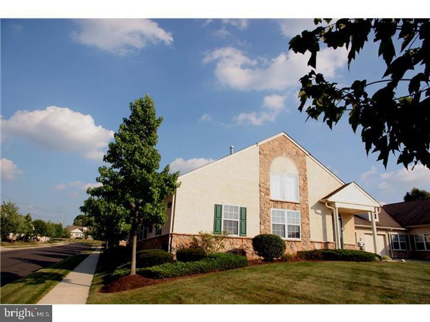 Bright, Open, and Beautiful 2 Bedroom and 2 Full Baths Townhome in Mill Run 55+ Community. Wonderful Move-in Condition and just Replaced Newer Laminate floors in Living/Great Room, Dining Area, Master Bedroom and 2nd Bedroom. The Living Room has a beautiful Stone Gas Fireplace, Cathedral Ceiling and has a ceiling fan. The Master Bedroom has a full bath and walk in closet. There's also a finished Loft that overlooks the open first floor. It is a 55+ Community.