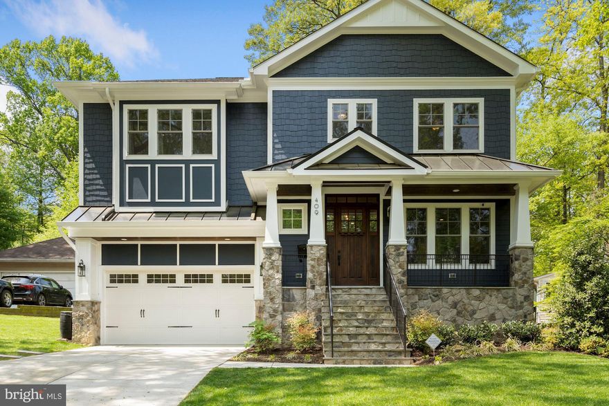 Stunning 2019 House by Classic Cottages!! Upgrades Throughout! 5 Bedrooms, 4.5 baths, 2 car garage. 10 foot ceilings on Main Level and 9 Foot ceilings on Bedroom and Lower Levels. Sunlit and open Kitchen/Living with gourmet eat-in kitchen with custom cabinetry, SubZero, Thermador, quartzite counters and huge island.  Screened Porch with wood burning fireplace, Butler's Pantry, and mud room off the attached garage. Four bedrooms, 3 baths up plus laundry room including incredible master suite with steam shower, soaking tub, dual vanities and 2 walk-in closets. Downstairs is Fitness Room with custom floor, Family Room with Wetbar, and guest bedroom/bath. Plus solar panels to keep your bill low! Do not miss this opportunity to be in highly sought Falls Church City in this incredible home!! Come see for yourself!