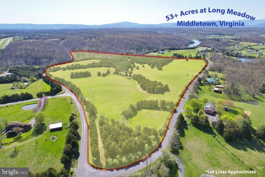 53.67+ Acres - Convenient Location only minutes to I-81 and I-66! Peaceful Countryside setting with Gorgeous Mountain and Valley Vista Views!! Molly Booth Run (Creek) Running Through the Property! Numerous Potential Home Sites Throughout, Tremendous Potential for possible Subdivision, Family Estate, Farm, or More! The drive to/from/around this area has some of the BEST Countryside Views in Warren County!! Its a Dynamite place to Live....Check it out!!