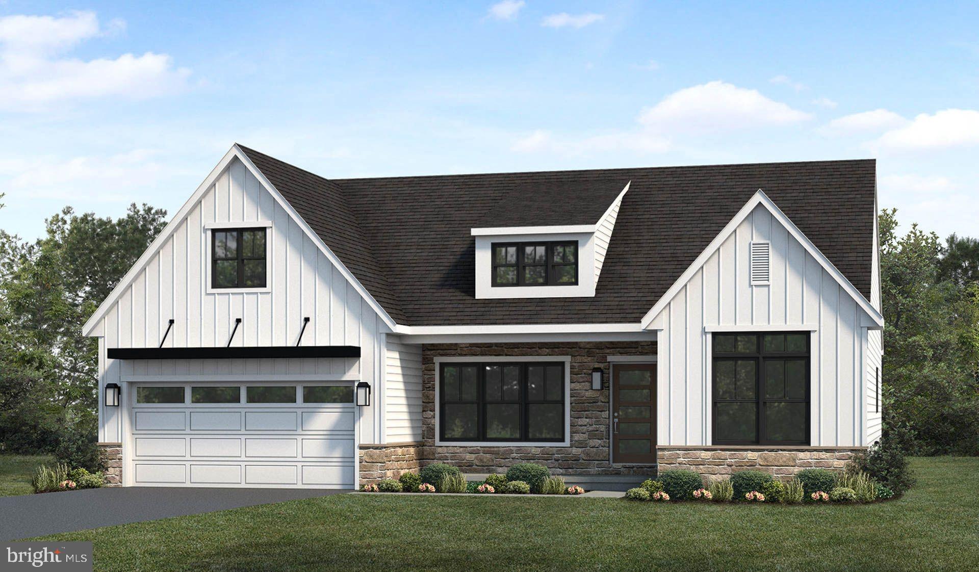 To be built Northfield model by Landmark Homes. Ideal first-floor living with private owner's suite tucked away in its own corner of the home with over 1,800 square feet, 2 bedrooms, and 2 full baths, plus open living areas, this is a perfect home for entertaining guests. The kitchen is open to a spacious family room and the sunny dining area. Off of the 2-car garage is a convenient mudroom entry.
*This listing is a representation of what can be built in this community.* *Price includes base lot cost and base home price only.*