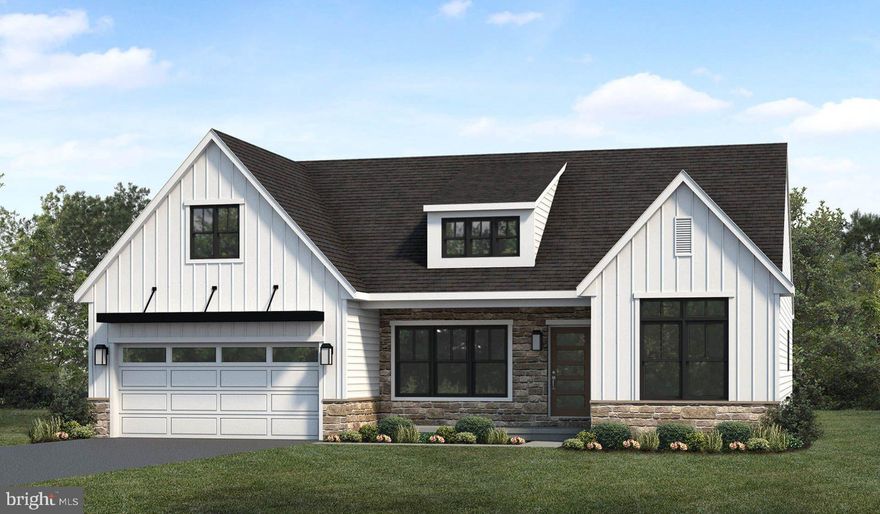 To be built Northfield model by Landmark Homes. Ideal first-floor living with private owner's suite tucked away in its own corner of the home with over 1,800 square feet, 2 bedrooms, and 2 full baths, plus open living areas, this is a perfect home for entertaining guests. The kitchen is open to a spacious family room and the sunny dining area. Off of the 2-car garage is a convenient mudroom entry.
*This listing is a representation of what can be built in this community.* *Price includes base lot cost and base home price only.*