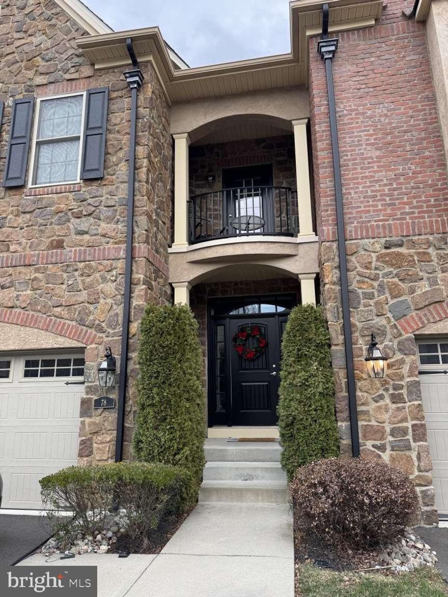 Welcome to Walden Square! A rarely offered, stunning townhome in a community that has old world elegance in both build and design.
Walking distance to downtown Newtown borough with restaurants, shops, farmers market and more
Three full bathrooms, and two half baths
Located within Council Rock School District
Gourmet kitchen, hardwood floors, finished basement, and floor to ceiling stone fireplace are just a few of the high end upgrades within the home
Huge open concept first floor
Natural gas home
High end stainless steel GE Cafe appliances
Large primary suite, with great natural lighting and large sitting area
His and hers walk in closets
Upgraded primary bathroom with soaking tub and separate walk-in shower
Two separate large guest bedrooms, each with their own bathroom (one of which is en-suite)
All full bathrooms upgraded with floor-to-ceiling tiled showers
Upstairs walk in Laundry Room
Large finished basement, with a separate room for an office, gym, etc.
Ample basement storage area
Large 2 car garage
Premium composite deck (Trex-style)
Come home to 78 David Drive!