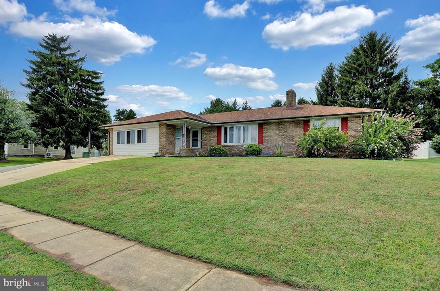 Spacious one story home located in Northeastern School District  offers an inground pool with new liner(2020), fenced rear yard, 4 bedrooms, 3 full baths, Sun/Florida room with its own heating and cooling unit, partially finished basement with fireplace,  full bath and plumbed for kitchenette.   Other features include, wood floors, ceramic tile, updated main level baths, cedar closet, newer roof(2010)....HVAC system(2018) and water heater(2011).  Included is a one-year home warranty.