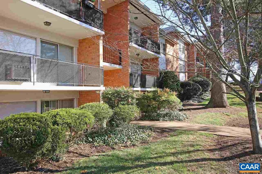 Available for a June 20, 2025 lease start! If you're a student looking for a 1 bedroom, 1 bath apartment for the 2025-2026 academic year that caters to both undergraduate and graduate students, look no further than the 1800 JPA condo community. Conveniently located near the University of Virginia Grounds and Medical Center, Scott Stadium, plus a variety of local businesses at the JPA-Fontaine Ave corridor. The UVA bus line runs right in front of the JPA community, making transportation a breeze.   This 564 sqft ground-level apartment features vinyl and tile flooring throughout, a living room with a wall ac unit, a galley-style kitchen equipped with a refrigerator, oven, dishwasher, and microwave, plus countertop seating. One bedroom and a full bath are set off of the living room. Enjoy fresh air on your private covered patio. The 1800 JPA community includes a laundry facility and a seasonal outdoor pool. For those with a vehicle, annual permit parking is available.  Rent includes: water/sewer, and trash collection. No pets are allowed.