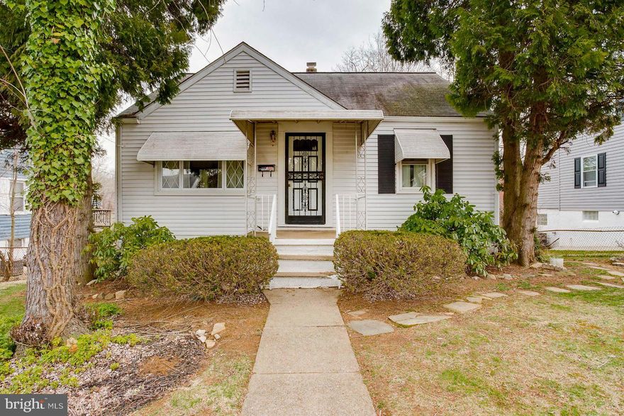 Perfectly Sized Starter Home or Downsizing Home! Opportunity for you to Finish how you wish.  Wood Flooring Under Carpet, New Roof, Fenced yard. Bring YOUR Vision and Create YOUR Perfect Home in Gwynn Oak!