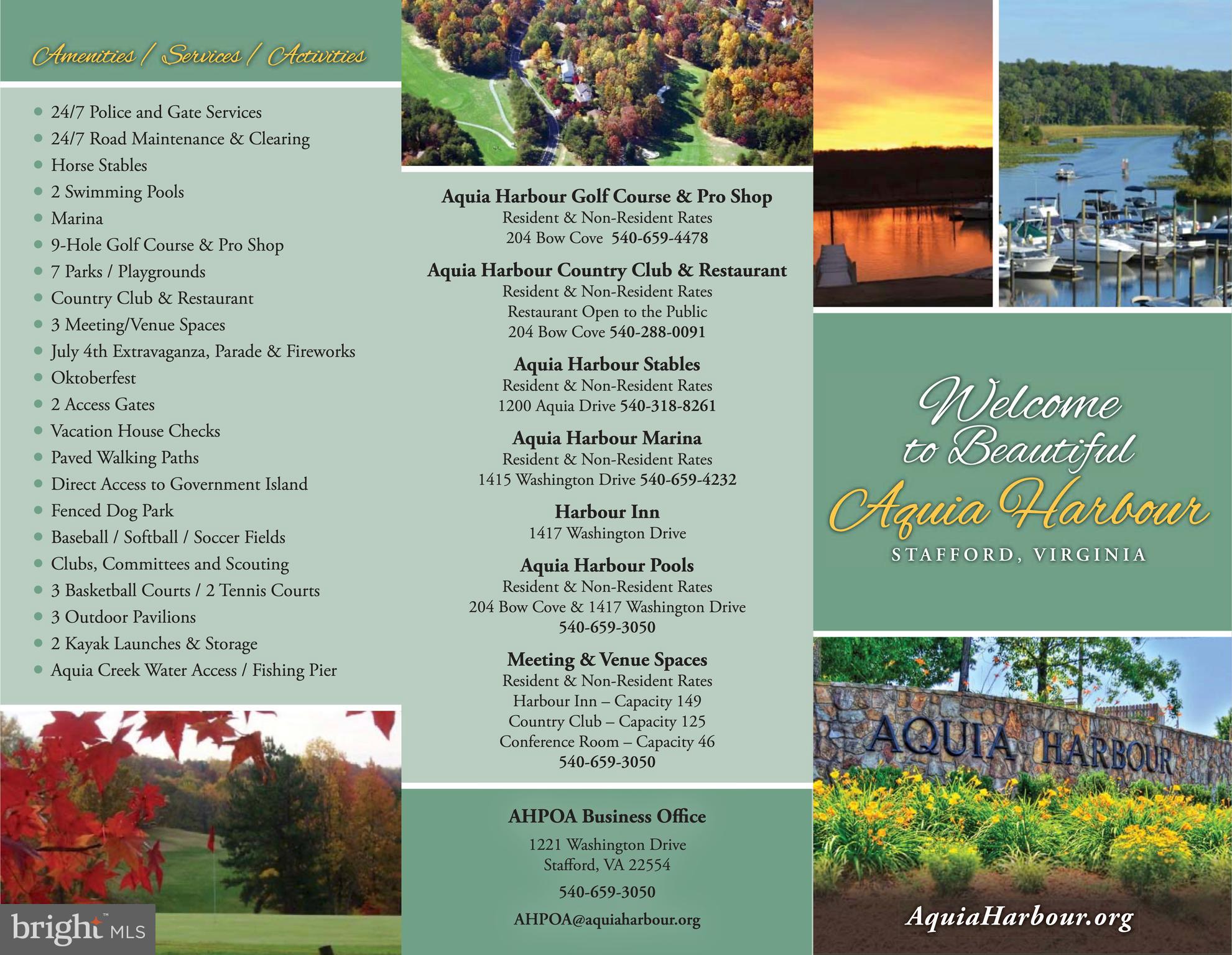 AQUIA HARBOUR - Residential