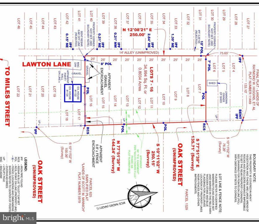 Opportunity to acquire 10 individual lots located within the city of Hagerstown. All lots have potential access to public water and sewer. Buyer is responsible for verifying all intended uses and utility connections with the City of Hagerstown.