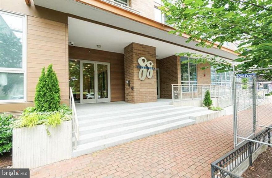 Two bedroom, two bath unit with a private balcony and parking.   The open kitchen layout is a chef and entertainer’s dream, offering ultra-modern finishes and stainless steel appliances with ample cabinet and counter space.  In addition to the luxurious features, this home also includes an in-unit full size washer and dryer and secure, custom blinds, underground garage parking with 1 parking space and storage cube..   Peninsula 88 offers a sky terrace with incredible views, grills and fire pits, onsite Building Manager, remote Concierge Services, common area Wi-Fi, 24hr security camera monitoring, Luxor package room system, dry cleaning service/laundry pick up service, refrigerated storage for food deliveries, pet wash area, car wash area, and bike and kayak storage and is an LEED Silver building.  This location in the Buzzard Point area of the Capitol Riverfront neighborhood is within walking distance of Nationals Park, the DC United Stadium and all the new dining, shopping and entertainment venues along the Southwest Waterfront.