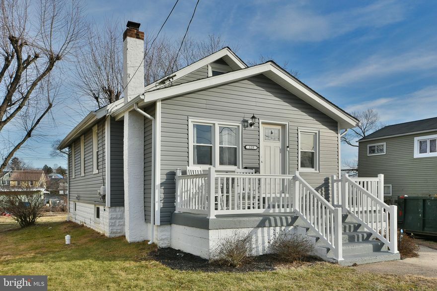 Welcome to 125 Houston Avenue! This adorable home was completely renovated in 2020 and has been meticulously cared for since. Nestled on a quiet one way street, you can enjoy spending quality time on your front porch and in the large backyard. Enter through the front door into the foyer, a perfect spot for a reading nook and mudroom! The home opens up into a large living room space and beautiful kitchen, featuring soft close cabinets, granite countertops, stainless steel appliances and side access to the outside, an open floor plan perfect for entertaining guests and easy living! The two bedrooms and updated full bath are also on the first floor and walk up access to the attic can be found in the second bedroom, offering plenty of extra storage space. There is a full, unfinished basement with the washer and dryer, outside access, and lots of potential to be finished into an awesome hang out space and/or more storage. The owners also added a Friedrich split unit for care-free heating and cooling. Located steps away from Penbryn Park and favorite local restaurants, as well as less than a mile from regional train stations and bus stops, this property is the definition of easy living!  More photos will be posted on 2/25 and showings will begin 2/27. Come and see for yourself!