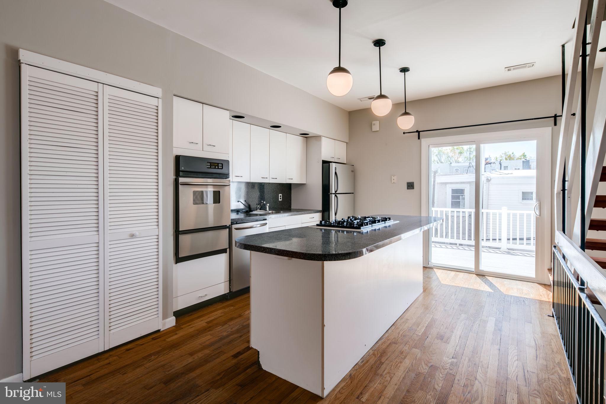Spacious Rental Home in flourishing Graduate Hospital. This four-level unit with two large private outdoor spaces provides ample square footage for comfortable living in Center City. Crisp architectural stairs throughout aid in keeping the interior bright, open, and airy. An entry foyer allows for a drop-off area and access to both the basement and a large private backyard. The 2nd level presents an open living, dining, and kitchen layout with an adjoined, well-sized outdoor deck. The top 3rd level offers up two bedrooms with large built-in closets and a newly renovated bathroom. A full and tall unfinished basement is dedicated to storage and laundry. Pet friendly and ideally located near Marian Anderson Recreation Center, South Street restaurants and shopping, and the Broad Street Line.