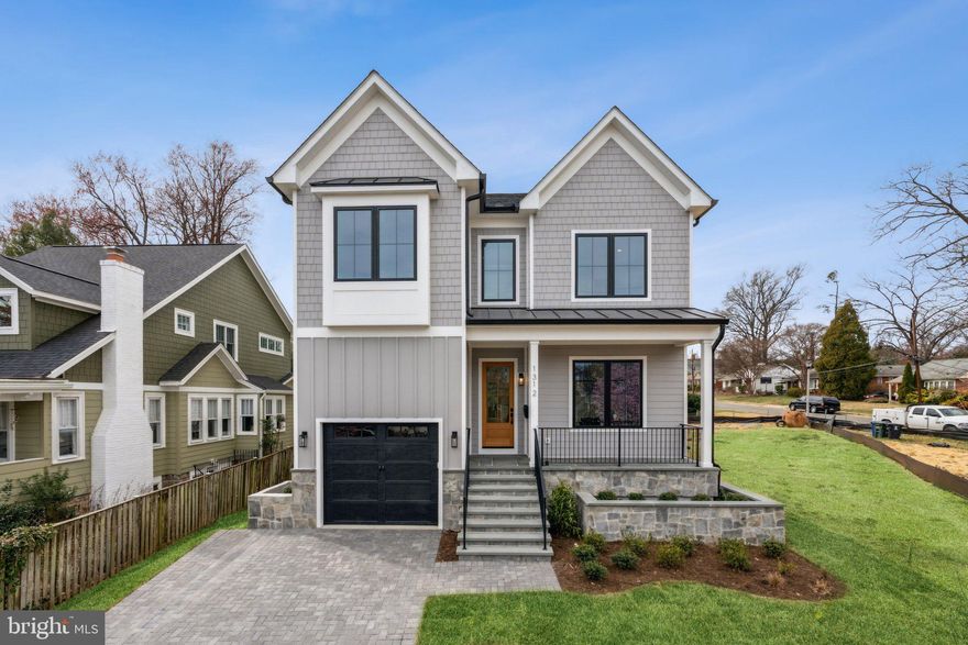 Just built in  Arlington’s sought-after Waycroft-Woodlawn neighborhood, this exquisite 5-bedroom, 4.5-bath home by Enhanced Homes is ready for its first owner. Thoughtfully designed with high-end finishes and modern conveniences, this home sits on a 5,775 sqft lot, offering the perfect blend of space, style, and functionality.

The main level showcases an open-concept design with stunning white oak hardwood floors, a gourmet kitchen featuring an oversized island and premium finishes, and a dedicated home office for a quiet workspace. A screened-in porch extends the living area outdoors, creating an ideal setting for year-round enjoyment.

Upstairs, you’ll find four generously sized bedrooms and three full baths, including a Jack-and-Jill setup. The luxurious owner’s suite boasts a custom walk-in closet and a spa-inspired primary bath with a soaking tub and oversized shower.

The finished basement offers additional living space with stylish luxury vinyl plank flooring, a spacious wet bar, a fifth bedroom, and a full bath. A walk-up exit to the backyard adds both convenience and accessibility.

Don’t miss your chance to own this exceptional home—stop by this Sunday!