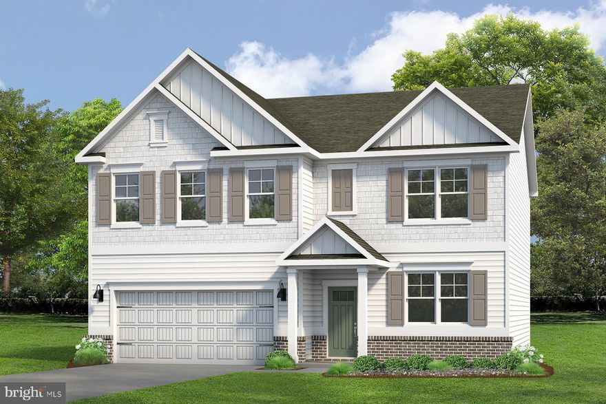 Now selling in the newest section of the Ladysmith Subdivision! Welcome to the 2818 sq ft Hanover model, offering a modern open-concept living space designed to meet your family’s needs. The main level features a combined family room and casual dining area, creating a spacious area perfect for entertaining and daily activities. The chef-inspired kitchen boasts a large center island, a walk-in pantry, and ample counter space, making it ideal for cooking and gathering. A formal dining room and office provide additional spaces for both work and relaxation, while a convenient powder room completes the main floor.

Upstairs, an additional living space provides even more flexibility, whether you need a home office, play area, or entertainment room. The primary suite is a true retreat, featuring a large walk-in closet and a luxurious bathroom with separate vanities and a private water closet. The second floor also includes a laundry room, a full bathroom, and three additional spacious bedrooms, ensuring plenty of space for the whole family. The home is complete with a walkout basement.  Photos and renderings are from builder's library, actual selections and finishes may vary.