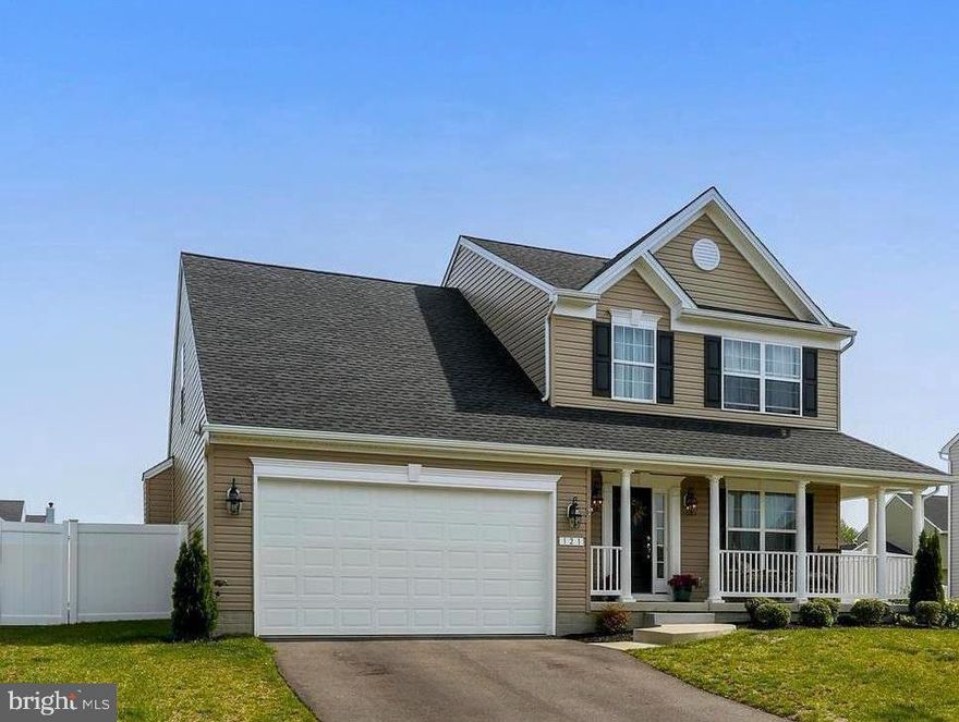 PICTURE PERFECT! Welcome Home to this 2400+ SQFT Colonial w/wrap around covered Front Porch in the desired Neighborhood of North Brook! This Gem is TOP NOTCH  Totally Model Home Material! Boasting Every Upgrade Imaginable  Just like NEW without the wait of building! The Gourmet, Eat-In Kitchen offers Tons of Natural Light, Kitchen Island , Gleaming Granite Counters, Cabinet Space galore, Food Pantry & Hardwood Floors  A chef's delight for sure! Family Room has Gas Fireplace & is located just off the Kitchen -Great for Entertaining, warm and inviting! The Chair Rail, Crown Molding & Custom Paint are all done to pure Perfection! Master Suite is AMAZING with a Huge WIC & Luxurious Bath w/Ceramic Tile & Dual Vanity-totally Spa like! BRAND NEW Maintenance-Free FENCED in Backyard, Oversized 2 Car Garage & Full Size Basement for your finishing (Another Bedroom or two, Playroom, Office, Storage, etc)!! QACO Schools & Close to Parks, Sports Fields, 4H Park, Beaches, Yacht Club, Boat Landing, Downtown Historic Centreville & Chestertown! DE Beaches & Outlets are a hop, skip & jump away for a tax free shopping & fun day! 100% USDA Financing Eligible here! Don't delay- opportunity is knocking!!