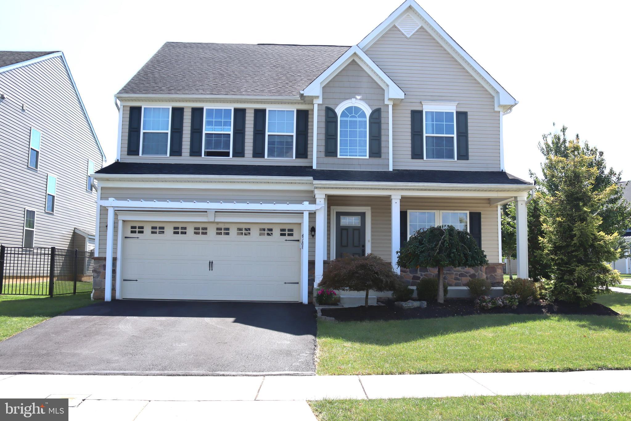 **PUBLIC OPEN HOUSE SUNDAY 9/21/25 FROM 1PM TO 3PM ** Charming corner lot colonial home in the highly desirable Madison Farms subdivision. The formal living and dining room offers a sophisticated space for entertaining. The grand kitchen flows into the family room and sunroom. The well designed kitchen offer a large center island, ample cabinetry and stainless steel appliances. The second floor offers a loft, 3 bedrooms that include a master suite with tray ceiling, two walk-in closets, stall shower and a soaking tub. The Loft can be converted into a 4th bedroom! Enjoy the additional living space in the finished basement that has been used as a recreational area. The basement has an egress window with space/storage room for a possible bedroom & bath. When the home was built, the owners have equipped the home with a French drain for proper drainage, radon system and sump pump for added peace of mind. The exterior features a covered porch, newer treks deck and a nice size backyard. The professional landscaping enhances the outdoor charm. This home is a perfect blend of style, comfort and functionality. Conveniently located close to the shopping center, walking trails, hospitals, schools and much more.
