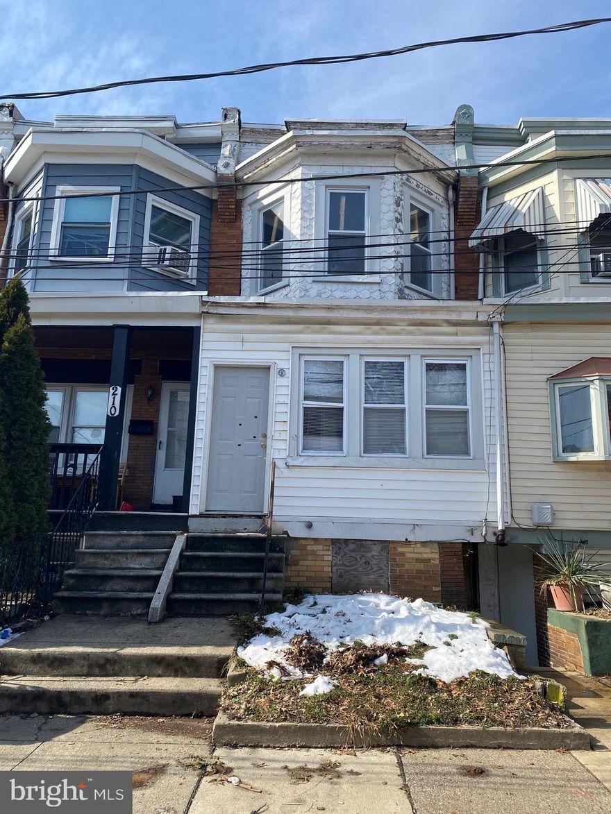 AMAZING OPPORTUNITY & GREAT POTENTIAL !!  Property is in need of repair.  This 3 bedroom 1 bathroom house is located in  a  popular area  of Wilmington and is an ideal canvas for investors, developers, or owner-users looking to add value and bring a creative vision to a highly accessible Wilmington area.    The highlights are the enclosed front porch, separate and spacious living room & dining room,  3 good size bedrooms, with a bay window in the master facing the front of the house.  Buyer is responsible for any resale certifications required and associated costs.  Property being sold strictly AS-IS.  Buyer and Agent must sign and return the attached "Hold Harmless" BEFORE showing will be confirmed.