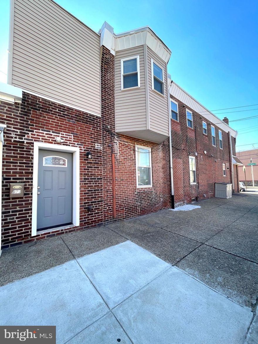 Must see to believe! Simply Beautiful! Located in popular Port Richmond neighborhood in Philly. Close to restaurants, parks, shopping,  public transportation and I- 95.  This 2nd Floor Apartment has been remodeled T/O and Freshly Painted T/O. The entrance to the apartment  #2 is off Edgemont St.  There are light motion detectors in the foyer for your convenience,  Entrance into a spacious Living Room with Recess Lighting and New Laminate Floor, Ultra Modern Eat-In Kitchen with New Quartz countertops, Plenty of New Cherry Wood Cabinets, New double SS Sink, New SS Refrigerator, Microwave, Dishwasher, Electric Range, Recess Lighting, New Laminate Floor. Two Hall Closets, One Has the Newer Heater & Washer/Dryer. The other has the Tankless H/W Heater and storage.  Modern 3pc Bath with New Laminate Floor, Mirror, New Vanity and New C/T Tub Surround, 2 Spacious Bedrooms with New Laminate Floor, Large Closets and Recess Lighting. Looking for great Tenants with Good Credit, First Month, Last Month and Security Deposit due at signing of the Lease a total of $4,200.00, (NO PETS ALLOWED & NON SMOKERS) Any past landlord/tenant disputes cases or evictions NOT ACCEPTABLE. Application Fee$50.00 per person, Tenants pay Electric and Gas, Landlord pays Water and Sewer.