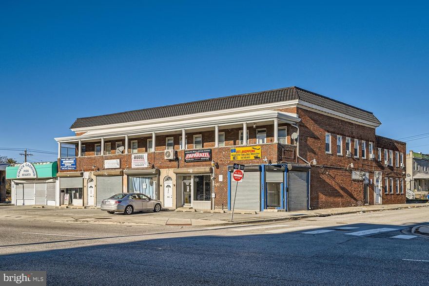 Must Sell! Appraised at $1.2M - $150,000 Discount! $126,000 Gross Income generating a 7.49% Cap Rate. Three Parcel C-2 Commercial, all-brick 12,354 sq. ft. building sitting on a 0.23-acre corner lot. Five Commercial/Retail tenants on the ground floor with additional residential units on the second floor. Retail Tenants include: Tax Preparation Service, Hair Salon, Driving School, Paparazzi African Grill & a Shipping Company. Residential Units: 5447 Park Heights has three 2BD 2BA apartments, 5451 Park Heights has a studio apartment and 3 rooming units, and 5455 Park Heights also has a studio apartment and 3 rooming units. Commercial units are impressive with 110 ft deep lots, a front 10-car parking lot for customers, and rear garage entrances for the commercial tenants. The seller has invested $100,000 into improvements but a large value-add opportunity exists to increase rent, equity, and cash flow! With proper improvements, management, and tenant makeup, the rent roll could be significantly increased very quickly. C2 Zoning would allow reconfiguration of rooming units into standard apartments if desired. Located in a prime corner location in fast-developing Park Heights. The attractive mix of neighborhood retail in a dense and high-traffic area and affordable residences make this property nearly recession-proof and a solid income earner for your portfolio. Don’t miss out. Contact us for more info today!
