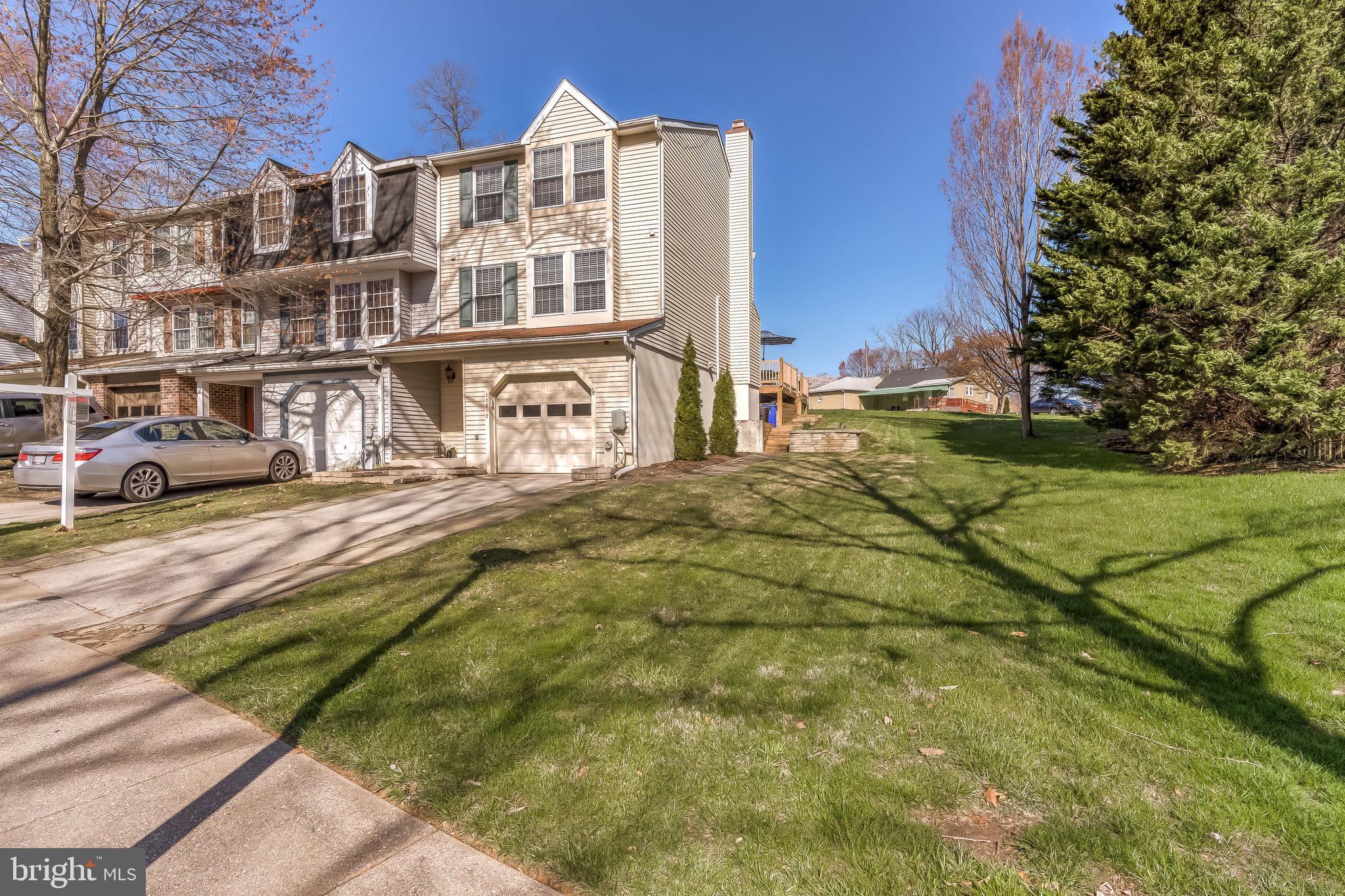 Meticulously well-kept end-unit townhome available in the sought-after Beech Creek neighborhood. As you enter the home either from your one-car garage or the front door, you are greeted into a beautiful foyer entrance equipped with a powder room. Down the hall you will find a nice sized den which could be used as a third bedroom, office, gym or rec room. This room features a gorgeous wood-burning fireplace with a custom shiplap mantle. You will also find a top-loading washer and dryer along with plenty of storage and a side entrance walk-out. Upstairs brings you to a beautiful open-concept kitchen, dining and living room. New engineered flooring throughout this level makes for a clean crisp look. Enjoy stainless steel appliances, beautiful granite countertops, custom backsplash, white cabinets, a great sized pantry, a powder room and an over-sized deck off of the living room. Deck has been recently updated and makes for great entertaining! As you head up the floating steps to the next level you will find two bedrooms and two full bathrooms, with the master bedroom featuring its own en-suite bathroom. Outdoor shed and playground convey with the property. No CPRA. This home really has it all! Schedule your private or virtual showing today and be sure to check out the Matterport 3D Tour!
