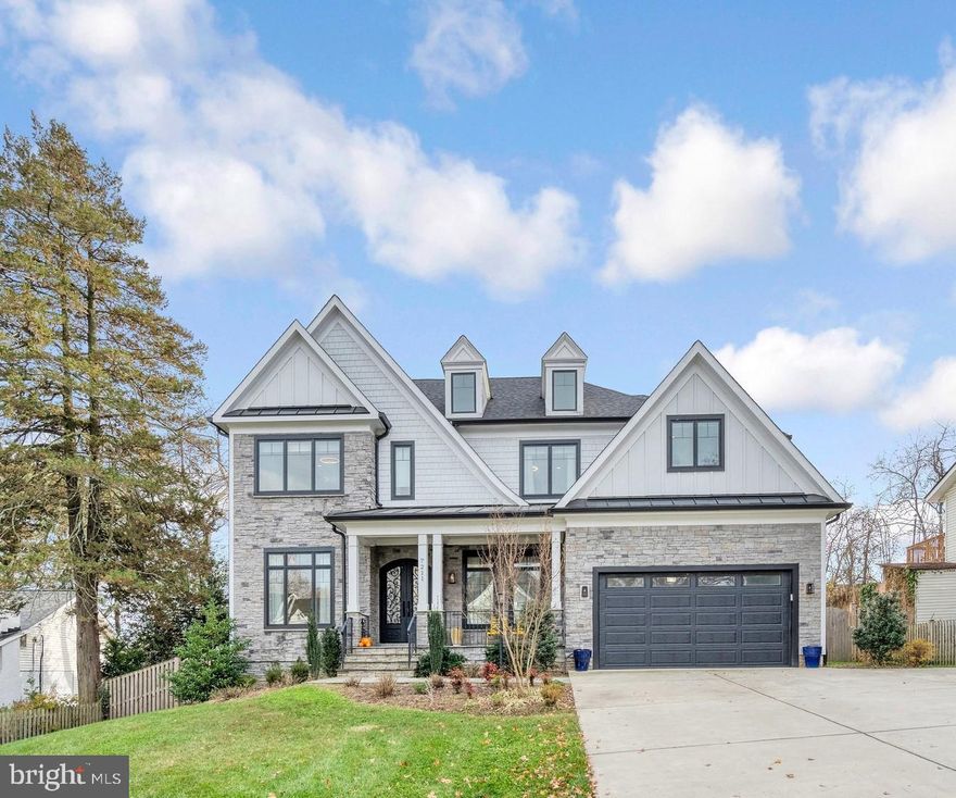 This 6-year-young home offers 6 bedrooms, 6 full baths, and 2 powder rooms, with 10-foot ceilings and oversized Pella windows that flood the space with natural light. The chef’s kitchen, seamlessly connected to the family room, boasts a spacious waterfall island, high-end stainless-steel appliances, a 48" refrigerator, modern maple cabinetry, and a sleek marble backsplash.

Basking in southern sun exposure, the family room and screened porch are favorite gathering spots, perfect for enjoying natural light throughout the day. Wide-plank hardwood floors extend across the main and second levels, enhancing the home’s elegance.

The luxurious owner’s suite features an expansive bedroom with oversized windows, two custom walk-in closets, and a spa-like marble bathroom with a freestanding tub. Upstairs, three generously sized bedrooms each include walk-in closets and en-suite baths. A finished bonus art room sits above the garage.

The daylight lower level offers an open recreation room, a wet bar, a media room pre-wired for a projector and screen, a dance room with a TV, and an en-suite bedroom with a full bath, along with an additional powder room.

Modern smart features include high-efficiency HVAC systems, upgraded insulation, an EV charger in the garage, and pre-wiring for solar panels. The outdoor space is fully equipped with a built-in kitchen, BBQ grill, outdoor refrigerator, granite countertops, and a fully fenced backyard.

Located within walking distance to top-rated public schools—Langley High, Cooper Middle, and Churchill Elementary—this home offers convenient in-town living near downtown McLean, library, shops, restaurants, tennis courts, and just a short drive to Tysons, Washington, D.C., and Amazon HQ2. The home can be furnished upon request. Available June 1, 2025