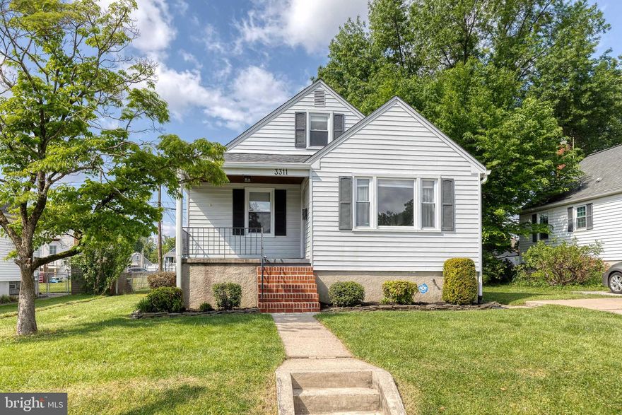 Welcome to this charming Cape Cod home offering 3 bedrooms and 2.5 bathrooms in Parkville! 

The main level features a bright and open combination living room, dining room, and kitchen layout with hardwood flooring flowing into the kitchen’s ceramic tile. The updated kitchen offers an abundance of white cabinetry, stainless steel appliances, recessed and pendant lighting, and countertop seating. An attached three season room provides convenient access to the backyard. 

Two main level bedrooms with hardwood flooring and a beautifully updated full bathroom with tiled tub shower and matching tile flooring complete the first floor. 

Upstairs hosts the spacious primary quarters with carpet, built in drawers, and an additional full bathroom. 

The finished lower level adds extra living space with carpet, recessed lighting, a half bathroom, and separate laundry room. 

Enjoy the flat, fenced backyard with a new shed for additional storage. Recent updates include a new roof (2026), new brick steps onto the front porch (2026), new sump pump with battery backup (2024), and HVAC, hot water heater, and all appliances replaced in 2019.