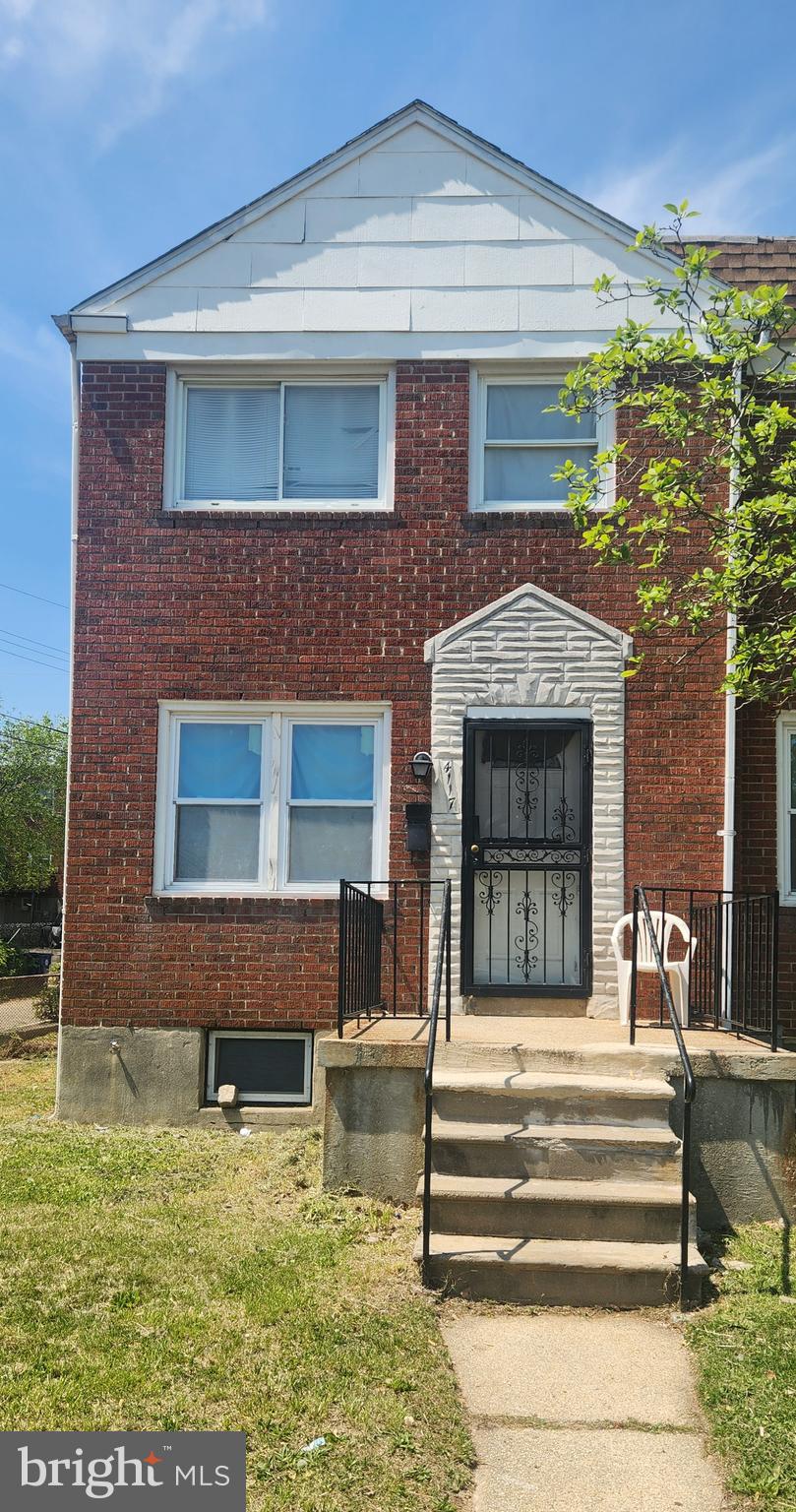 3 bed, 2 bath, end of group townhome in Bel Air-Edison neighborhood. Hardwood floors. Fourth potential bed in basement with full bath. Nice yard! Tenant occupied. Tenant is Sec 8 at $1549 a month. Photos included of before and after tenant moved in.