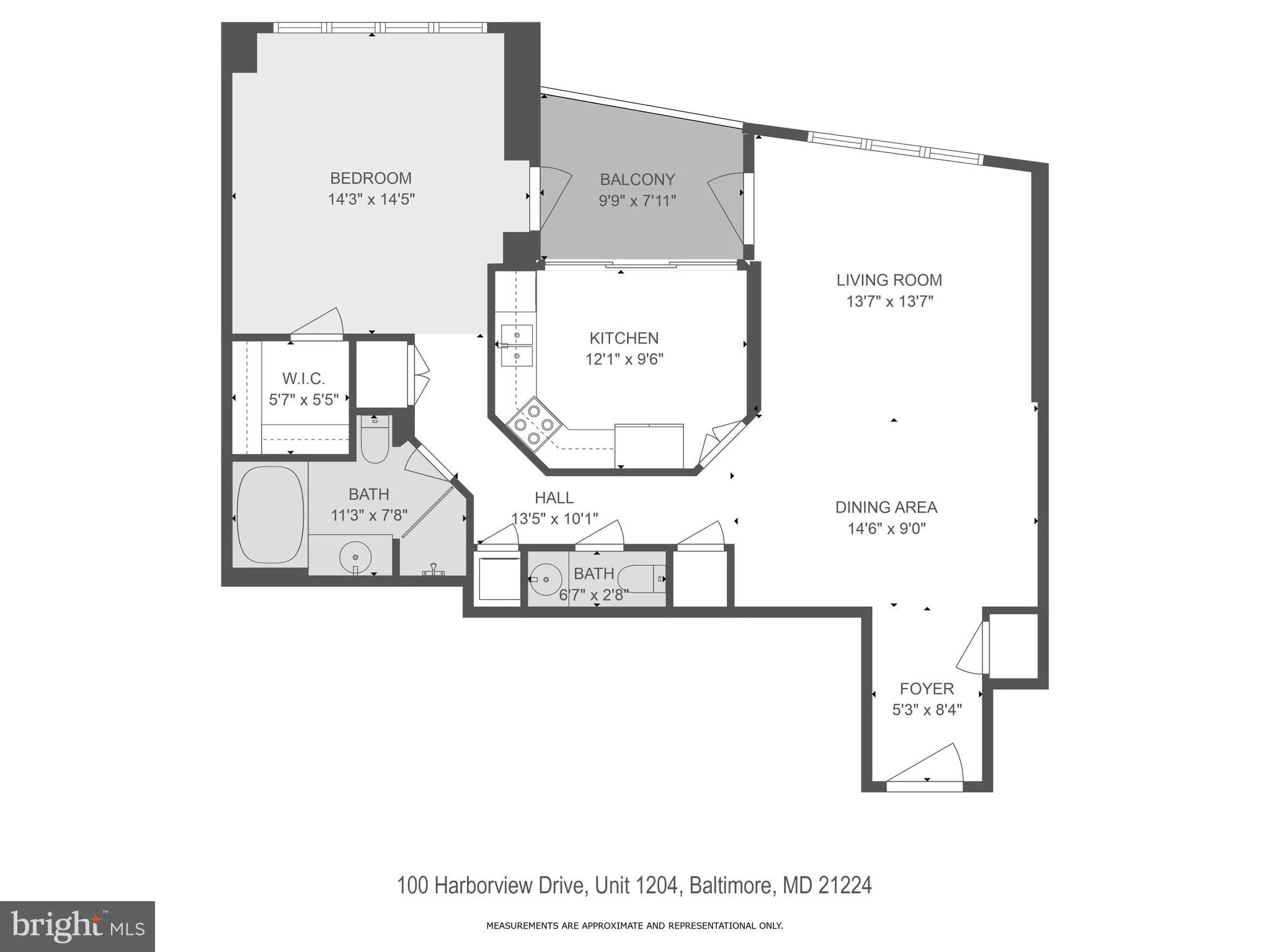 Baltimore, Maryland 21230, United States, 1 Bedroom Bedrooms, ,2 BathroomsBathrooms,Residential,Active,99748