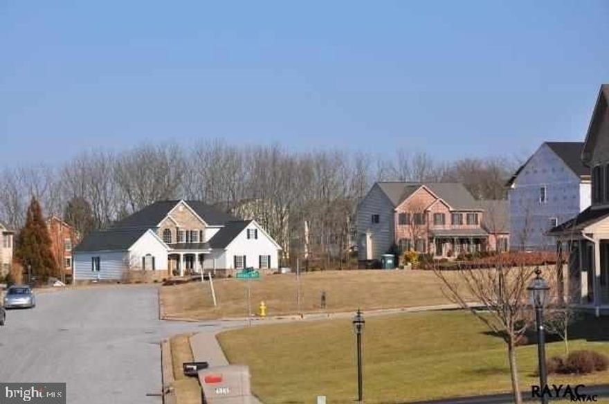 Open to any builder. Established neighborhood with pride of ownership.  Beautiful lots. Great location. Easy access to Rte 30 and Rte 83. Shopping close by. Close to new proposed Memorial Hospital. Owner financing available. Additional lots available.